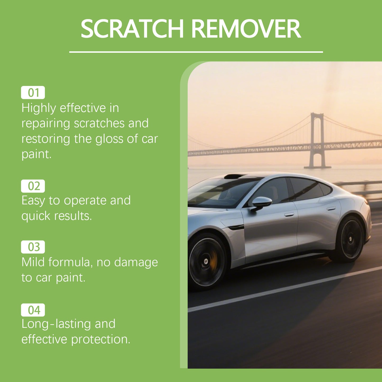 Nano Coating Scratch Polishing Car Coating Scratch Recovery Cream