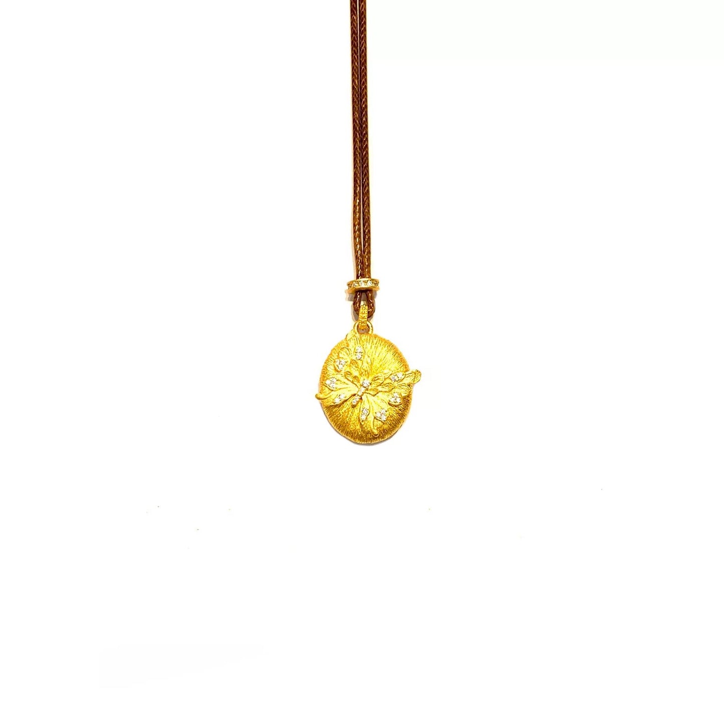 1pc 999.9 Sterling Silver Brushed Diamond Peony Pendant Necklace, Retro Chinese Style, Perfect For Daily Wear & Valentine's Gifts