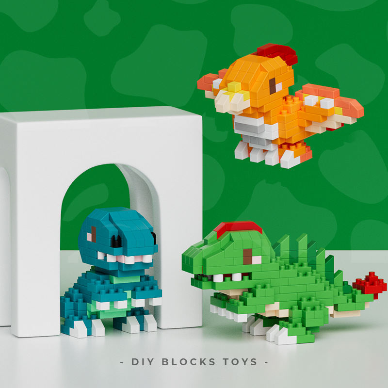 Micro-particle Assembling And Inserting Building Blocks Diy Creative Leisure Toys