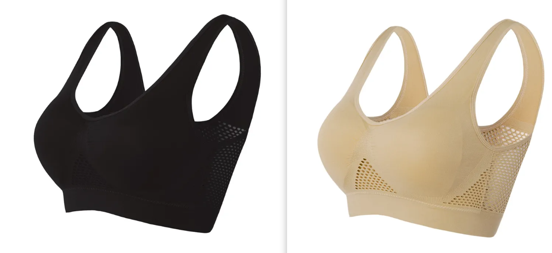 Women's Mesh Thin Sports Yoga Bra