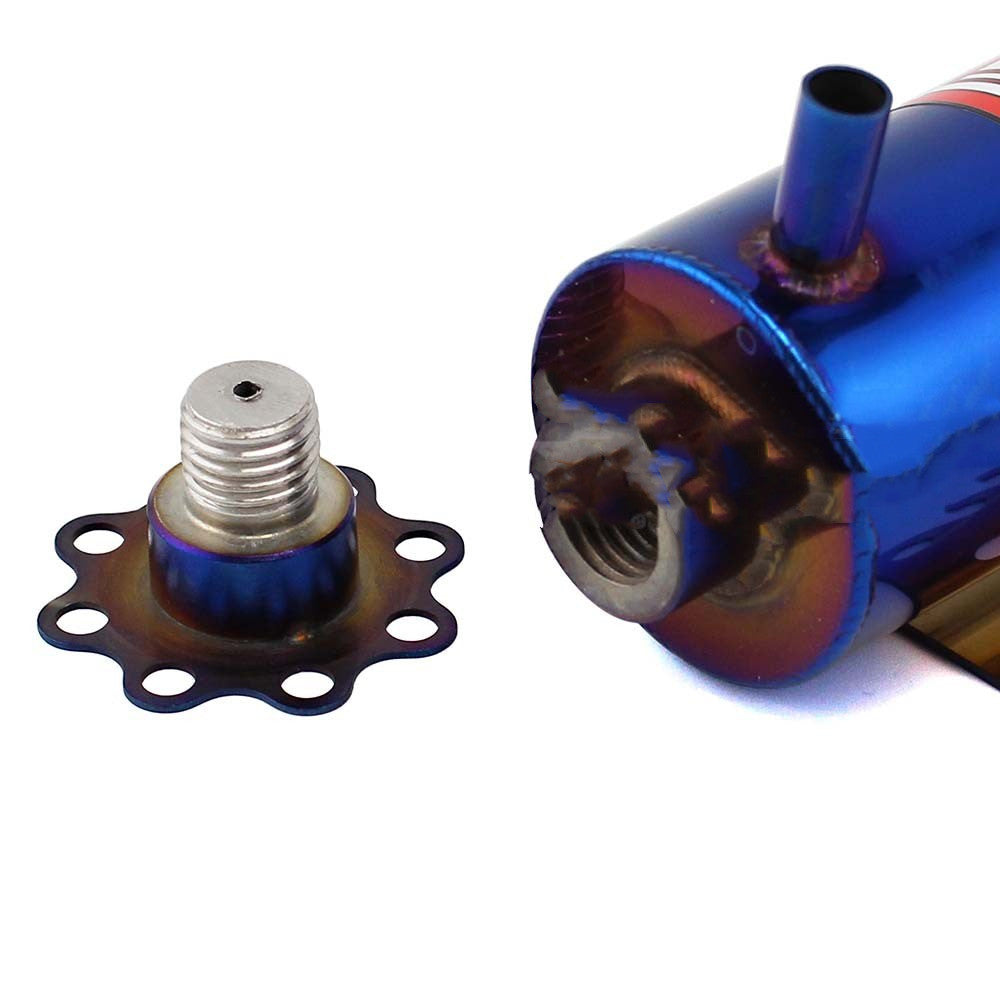 Car Modification Roasted Blue Auxiliary Cooling Water Tank Aluminum Alloy Cooling Pot