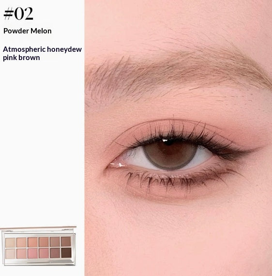 Yeose Eye Shadow 12 Colors Everyday Natural Makeup Earthy Multi-Color Palette