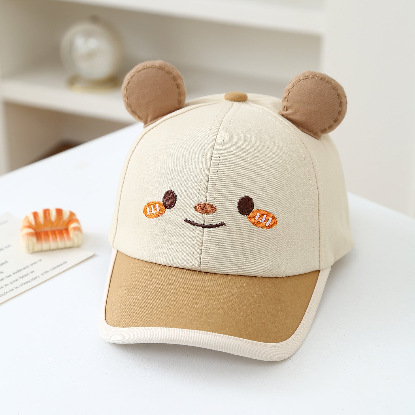 Spring And Summer Boys And Girls' Cute Elephant-themed Combination Fashion Baseball Cap For Children, Suitable For Outdoor Play And Sun Protection.