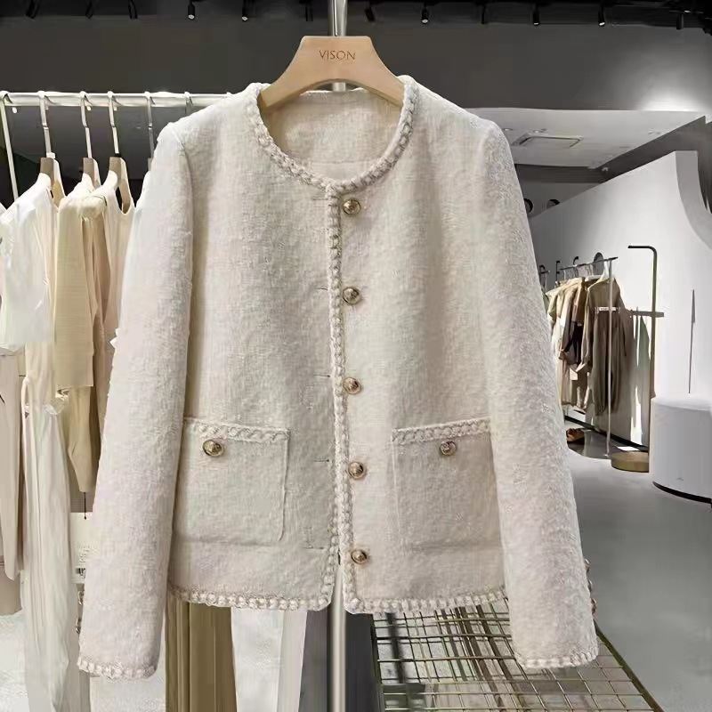 Korean Style French Short Style Coat For Women