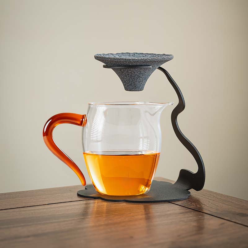 Online-popular Tea Strainer With No Holes Auspicious Cloud Design