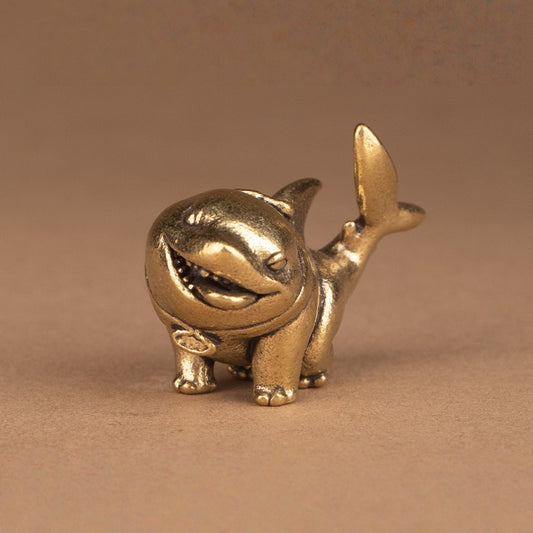 Office And Home Decor Creative Craftsmanship Vintage Solid Brass Desktop Ornament