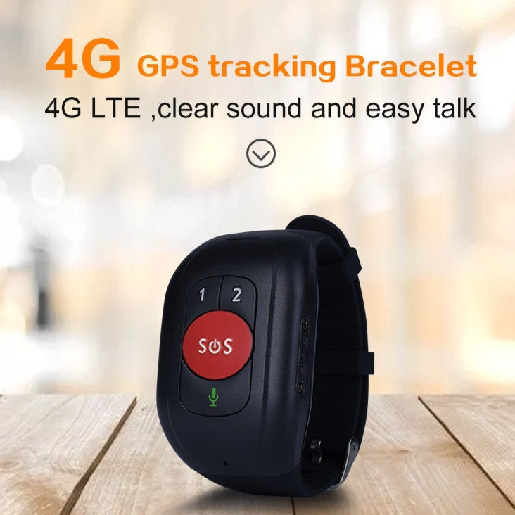 Smart Elderly Phone Location And Emergency SOS Wristband