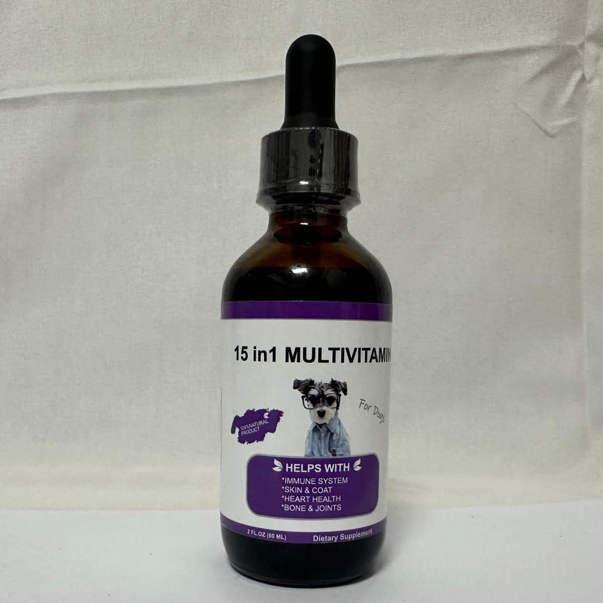 15-in-1 Pet Multivitamin Drops Bottle Pack