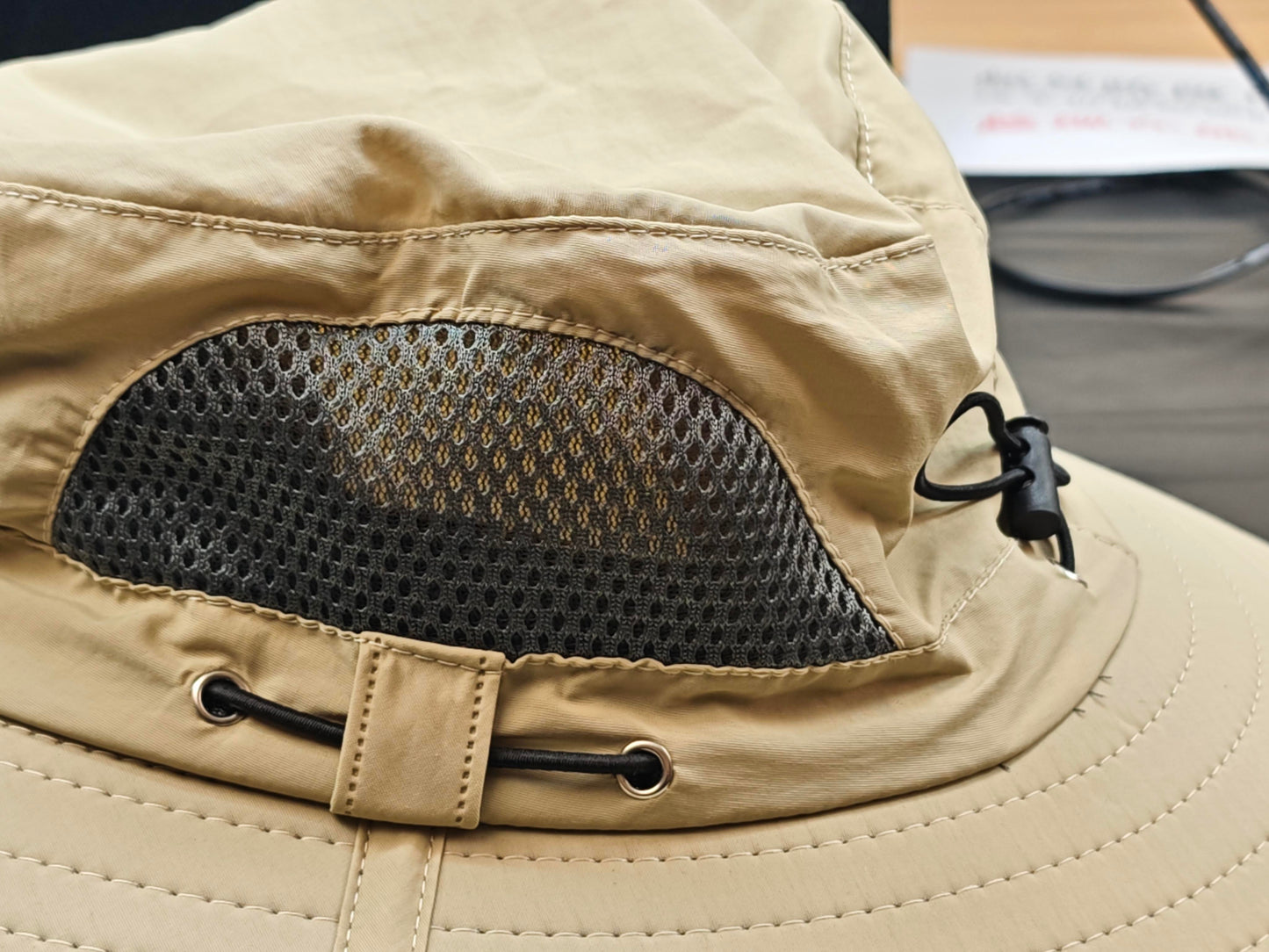 Portable Outdoor Sun Hat With Built-in Cooling Fan Wearable Design, Ideal For Outdoor Activities