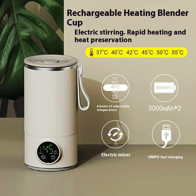 Wireless Charging Milk Warmer Milk Shaker Integrated Thawing