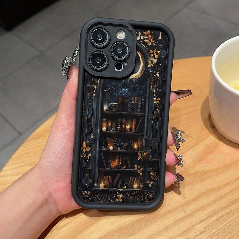 New Art Flower Book Mobile Phone Soft Case