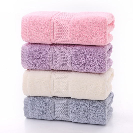 Pure Cotton 40-Single-Yarn Towel Face Cloth Set Thickened For Home Use