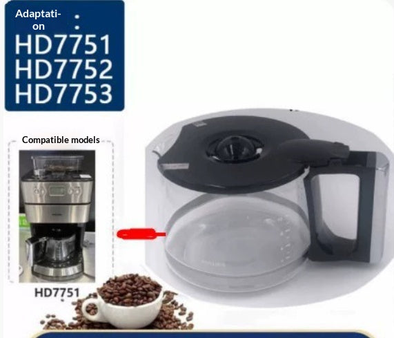 Coffee Machine Accessories Filter Mesh Glass Pot Funnel