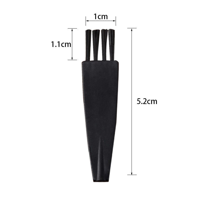 Nylon Bristle Trimmer Cleaning Brush - Small Dust Removal Accessory For Hair Clippers And Shavers