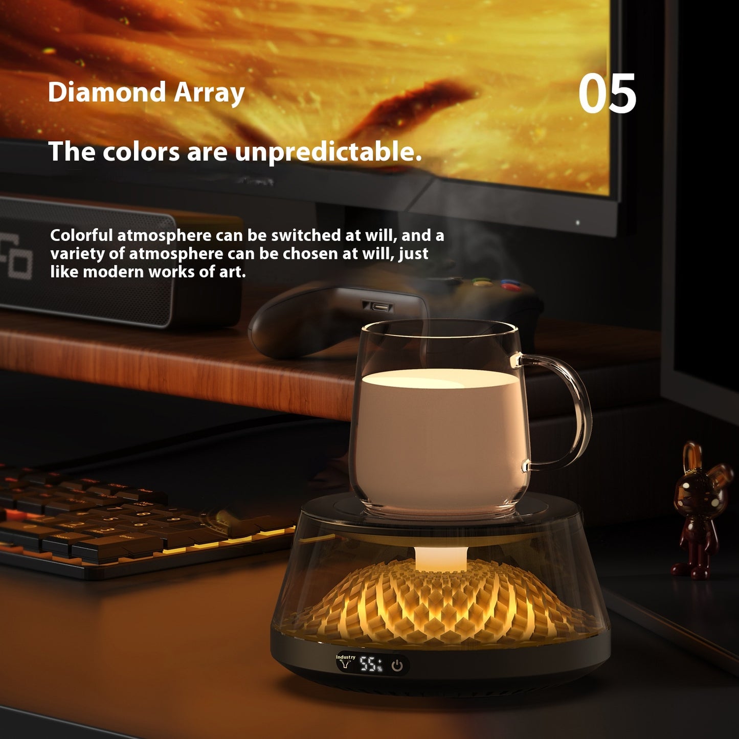 Cup Warming Holder Feeding Bottle Heater Temperature Keeping Pad