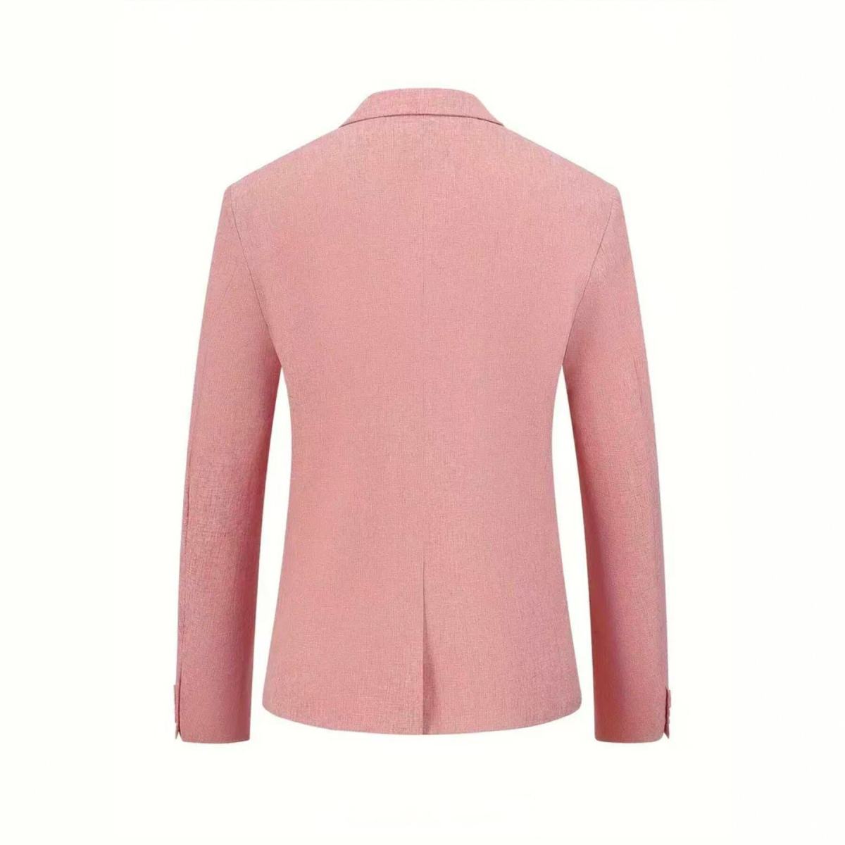 Mens Korean-style Slim-fit Single-breasted Casual Blazer