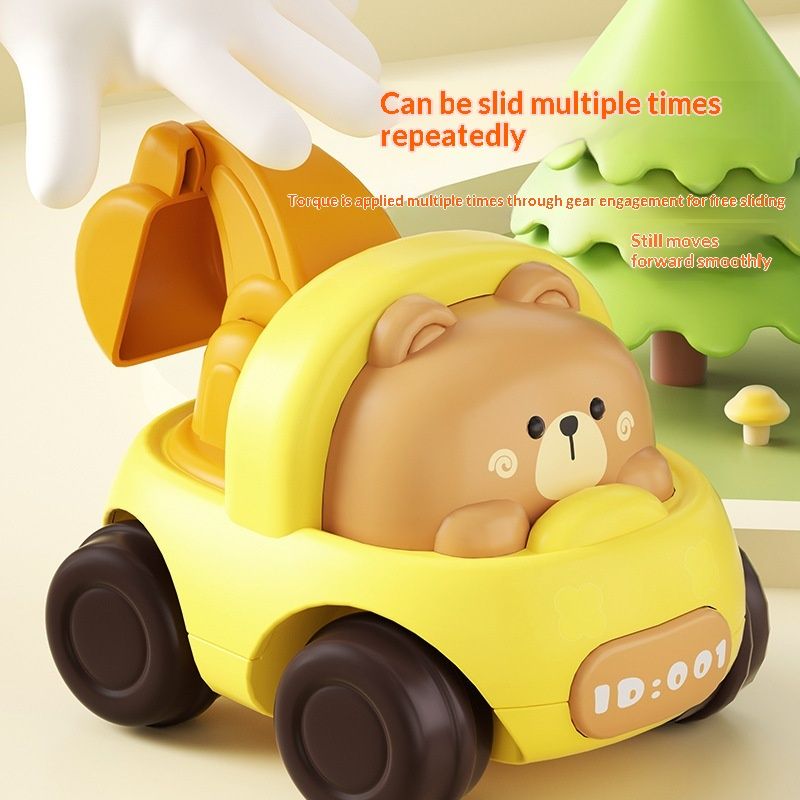 Childrens Cute Pet Inertia Car Cartoon Toy