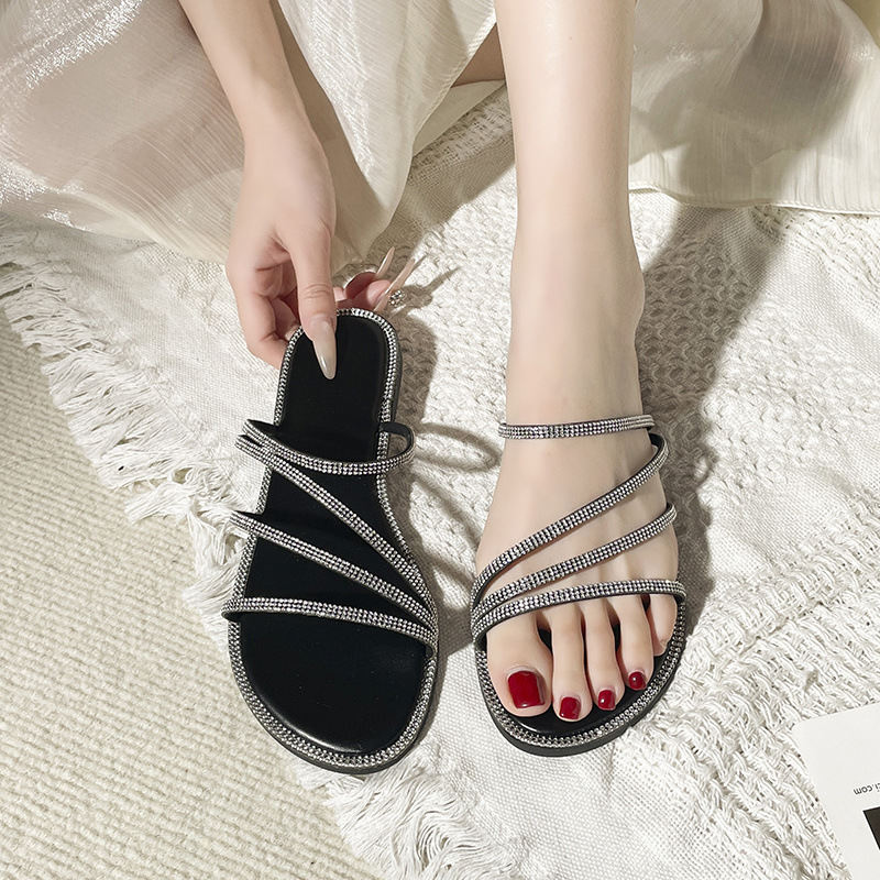 Korean-style New Womens Flat-sole Sandals