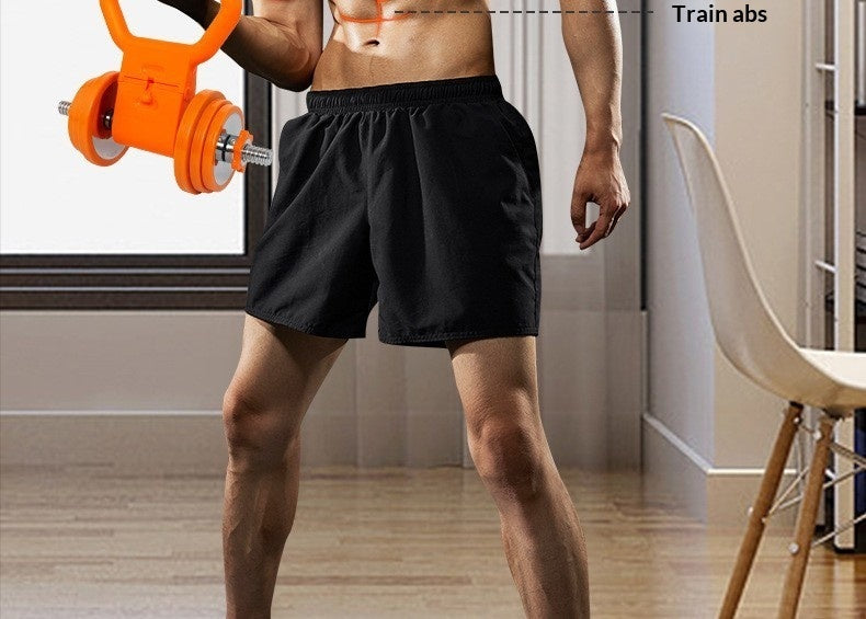 Fitness Kettlebell Dumbbell Handle Single-hole  Plate Grip Clamp