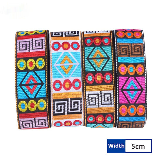5cm Circle Jacquard Net Tape Lace Accessories Clothing Hair Accessories Trimmings Accessories
