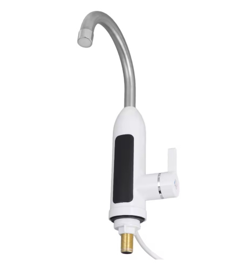 3000W Instant Water Heater Faucet 360 Degree Rotatable Water Pipe IPX4 ABS Tankless Stainless Steel Kitchen Heating Tap For Home