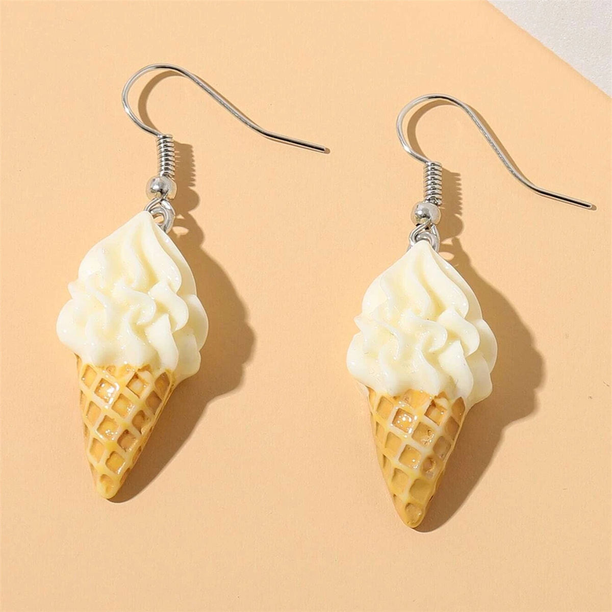 Resin Pendant Jewelry Accessories DIY Ice Cream Necklace Earrings