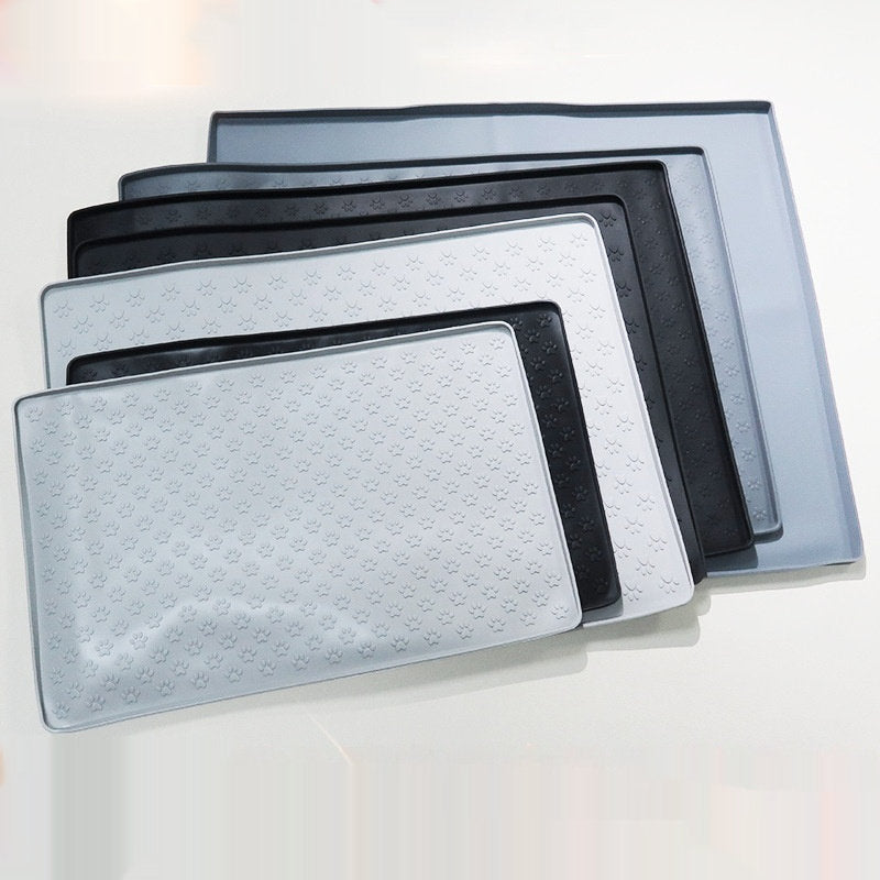 New Pet Silicone Non-slip Waterproof Placemat