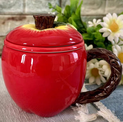 Cartoon-patterned Simulated Tea Cup Vase