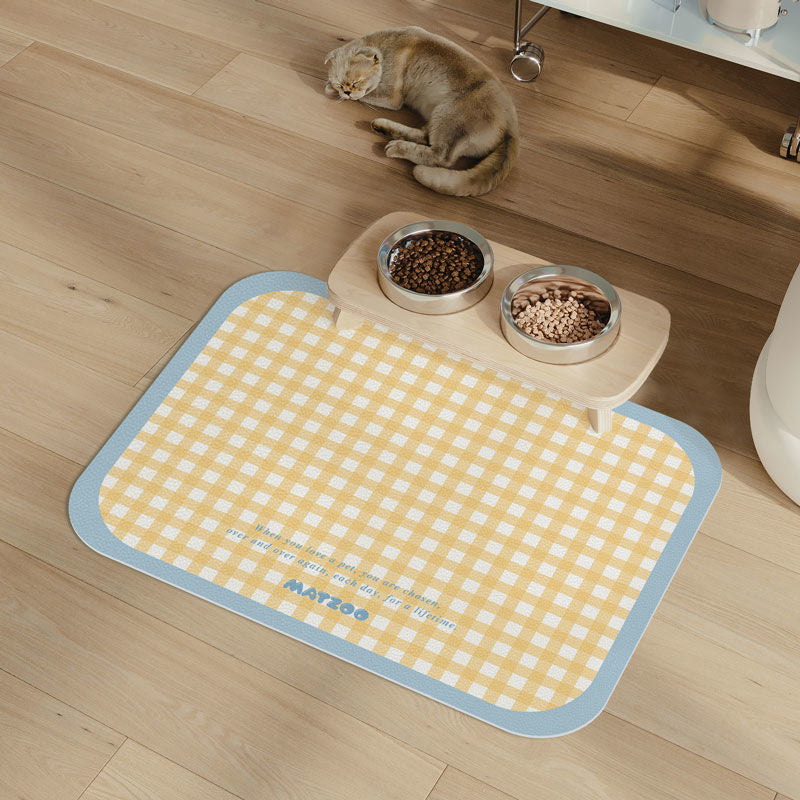 Diatomaceous Mud Pet Placemat For Cats And Dogs
