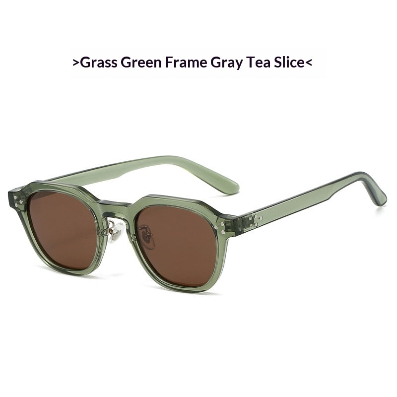 Niche Polygonal Sunglasses With A Premium Sun-blocking Design