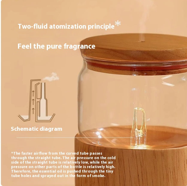Anhydrous Essential Oil Aroma Diffuser Household Charging Gift