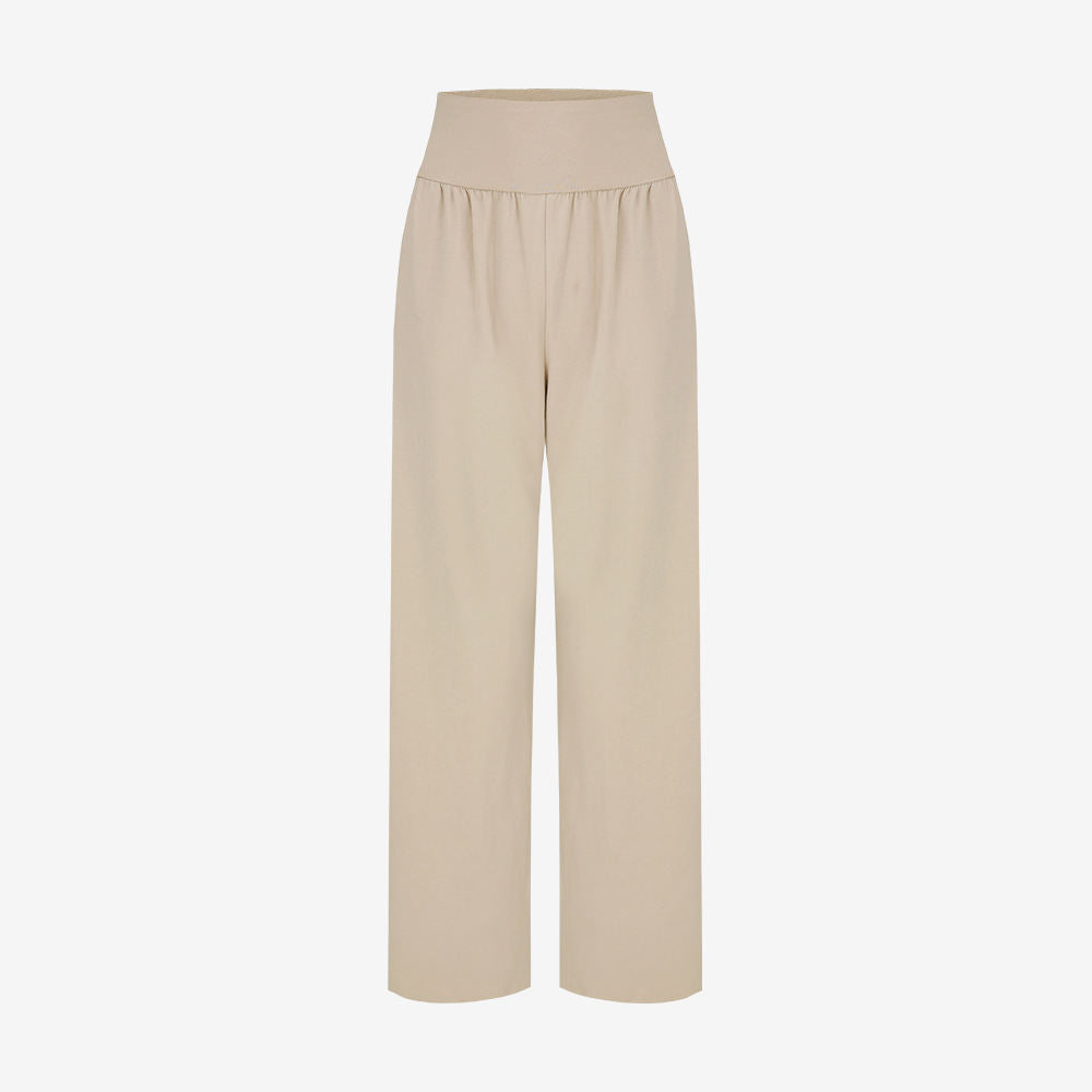 Yoga Loose Wide-leg Pants Can Be Tied