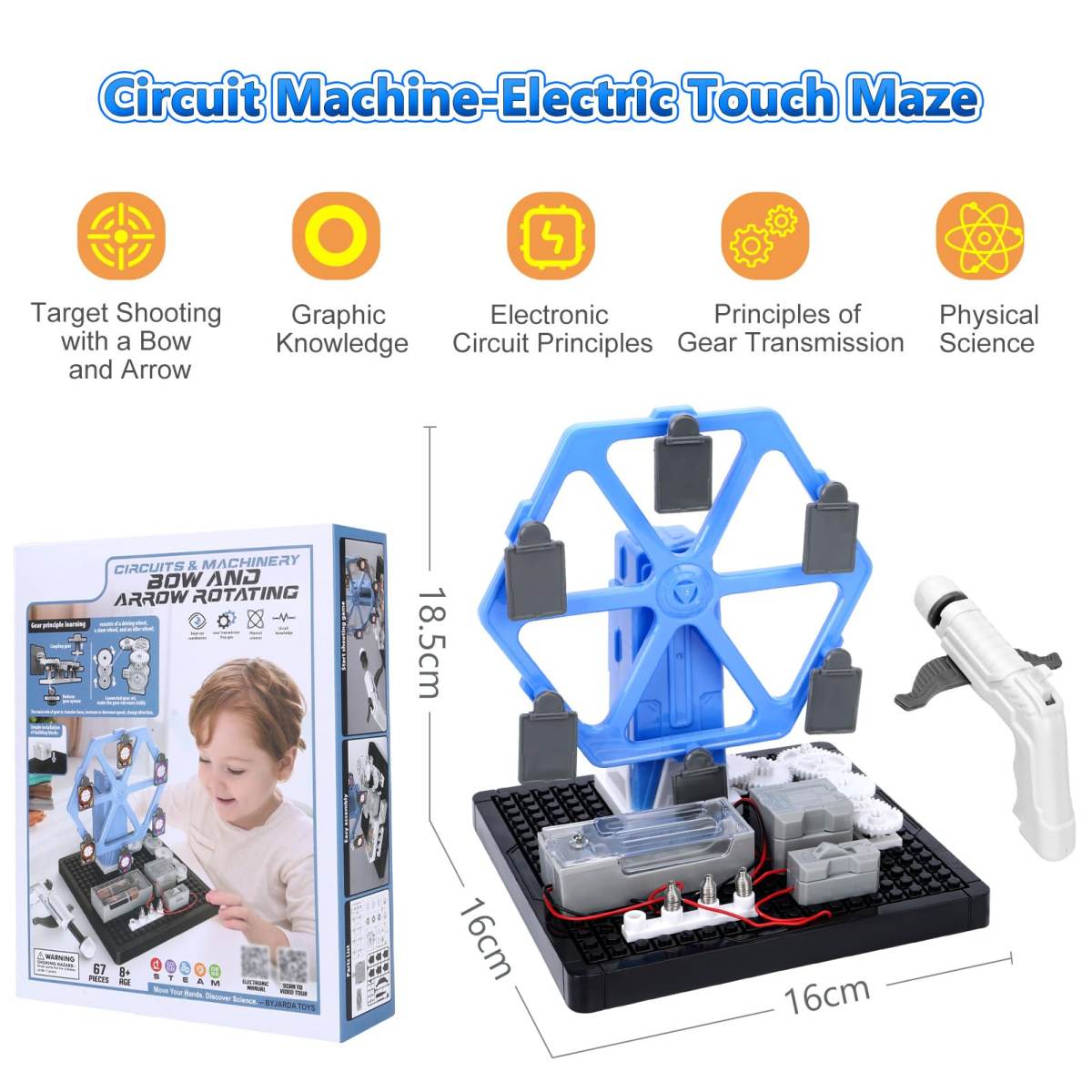 Educational Toys, Education DIY Building Science Kits For Kids Age 8 9 10 11 12 Years Old, Cause And Effect Toys Engineering Building Toys, Gift For 8-12 Year Old Boys & Girls For Christmas Birthday