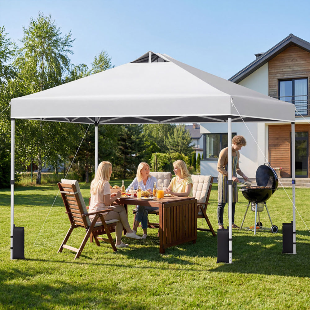 Outdoor Commercial Canopy Tent With Storage Bag For Various Outdoor Adventures, Camping, BBQs, Markets, Etc