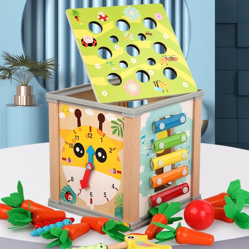 Children's Nine-in-one Modeling With Intelligence Treasure Box Toys