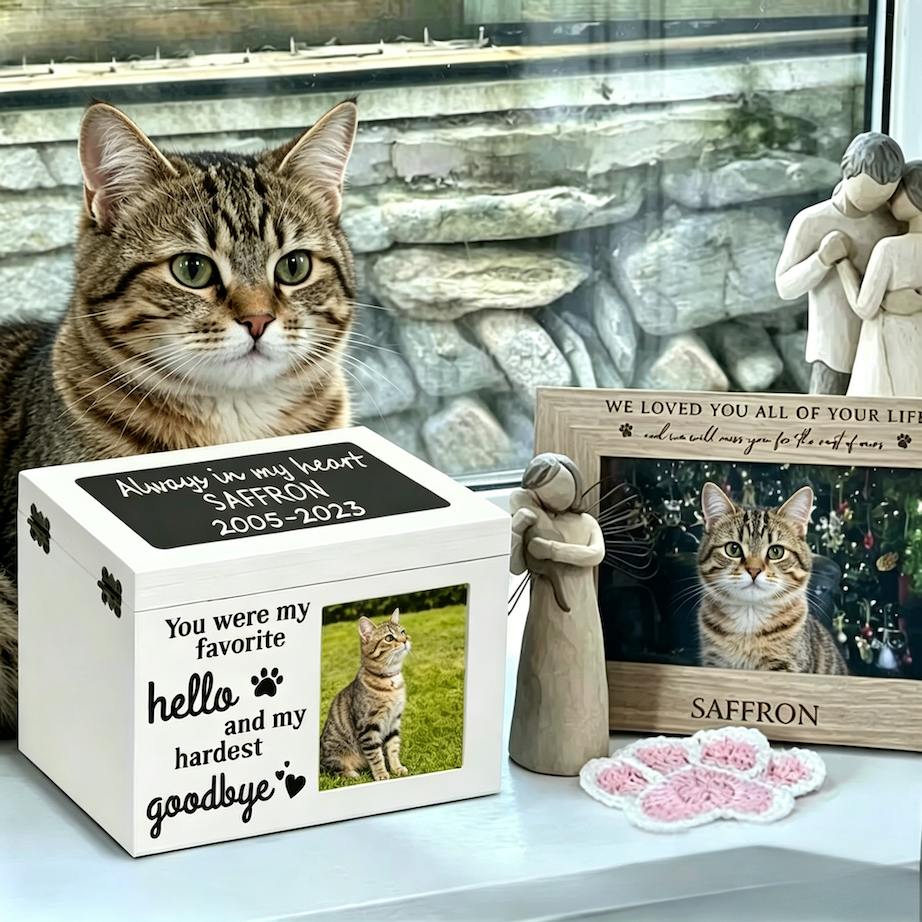 Wooden Commemorative Pet Urn