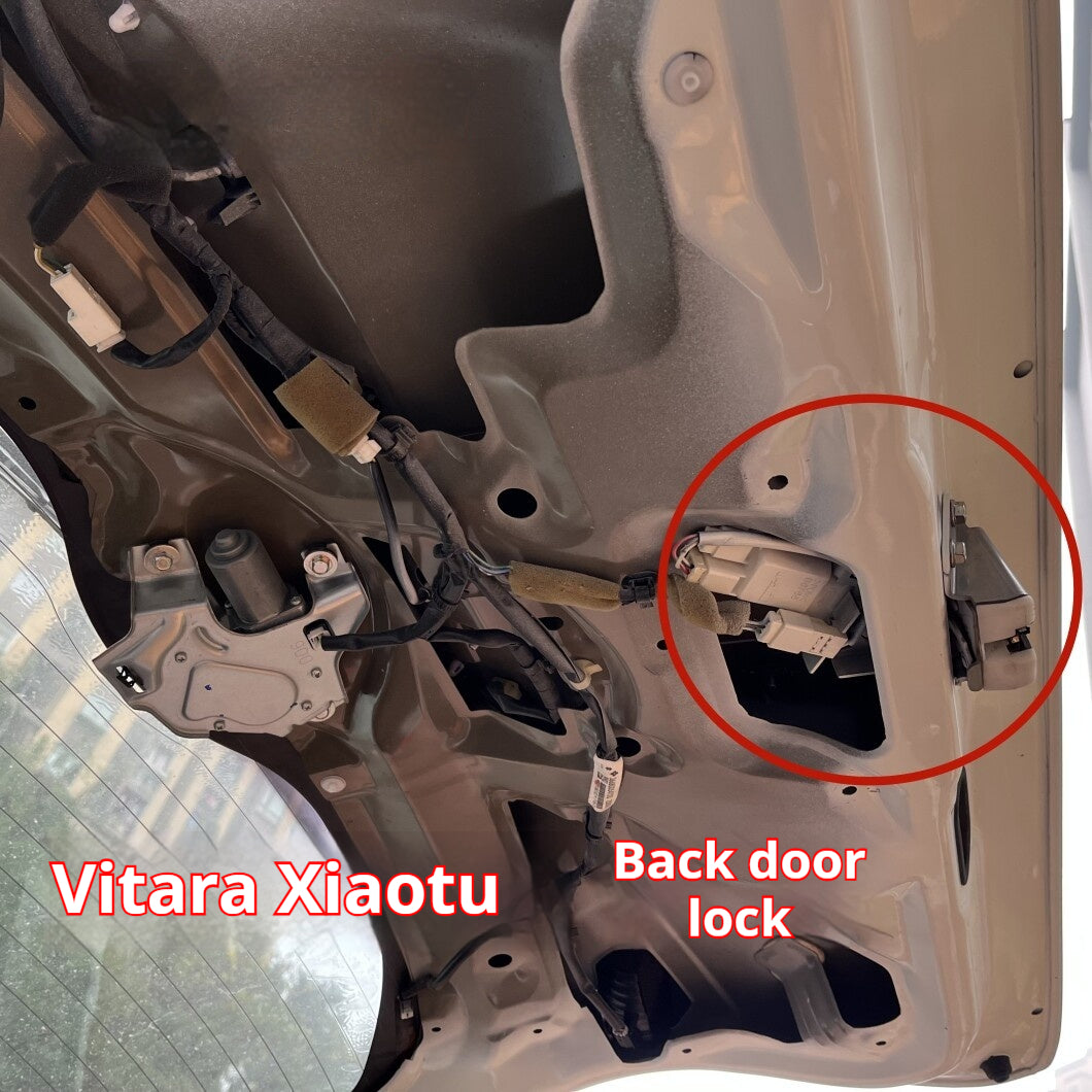 Trunk Luggage Compartment Lid And Door Lock Body