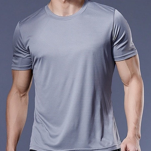 Summer Lightweight Breathable Sports And Fitness T-shirt