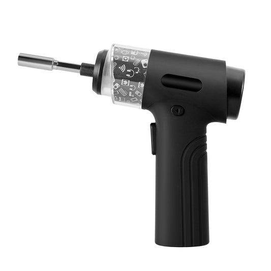 Electric Screwdriver, 7 Torque Settings 0.5-5 N.m, 2500mAh Battery, Cordless Screwdriver Set With 32 PCS 1/4 In Bits, Digital Display, LED Light, Type-C Charging, For Furniture Electrical Repair