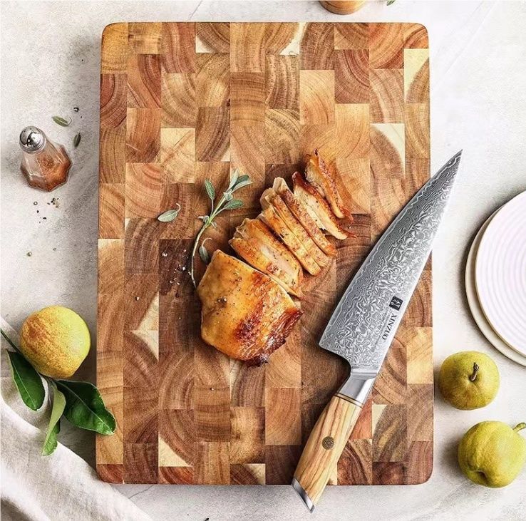 Household Baby Food Fruit Wooden Cutting Board