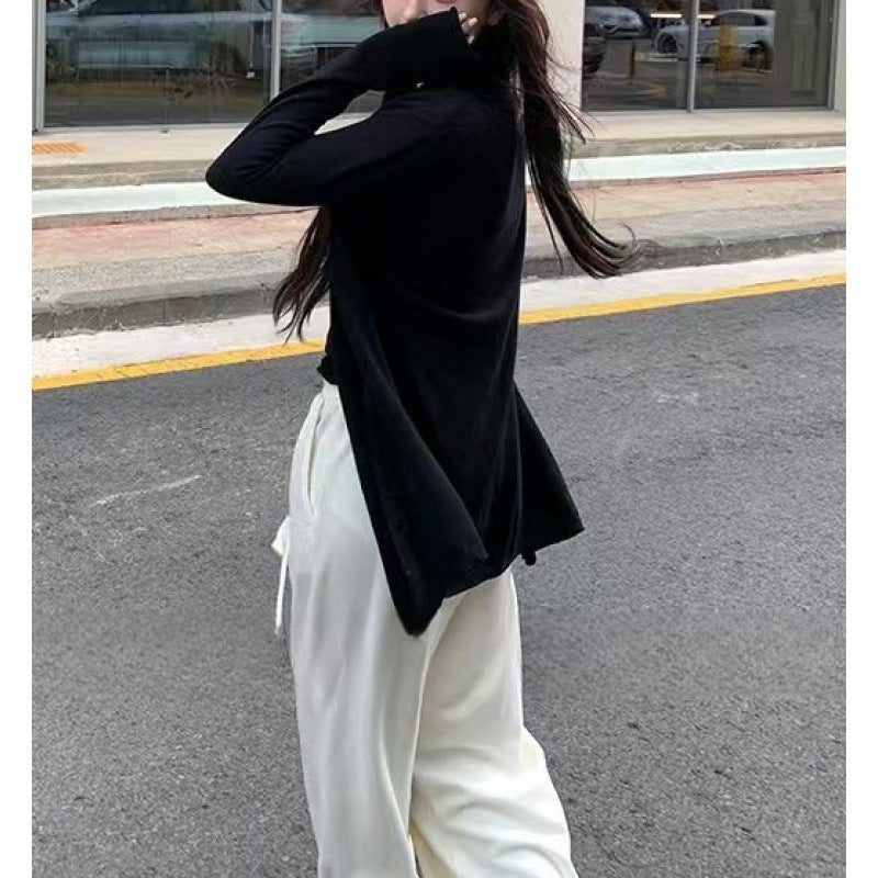 New Autumnwinter Womens Knitted Jackettop