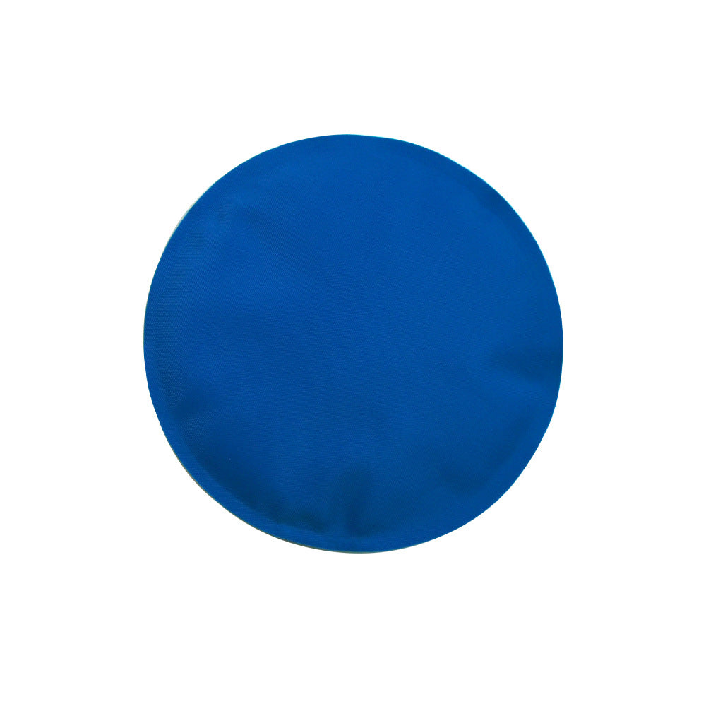 Round Silk-spinning Nylon Fabric Ice Pack For Coldhot Therapy, Cooling And Physiotherapy Reusable Bio-gel