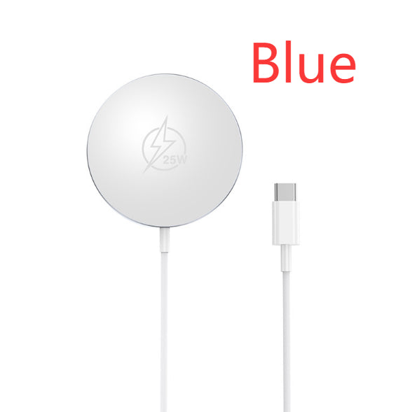 25W Magnetic Wireless Charger Made Of Metal Ideal For Wireless Charging Of Mobile Phones