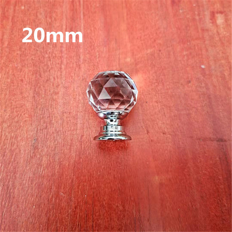 Crystal Ball Glass Handle For Dressing Table Or Makeup Box Drawer