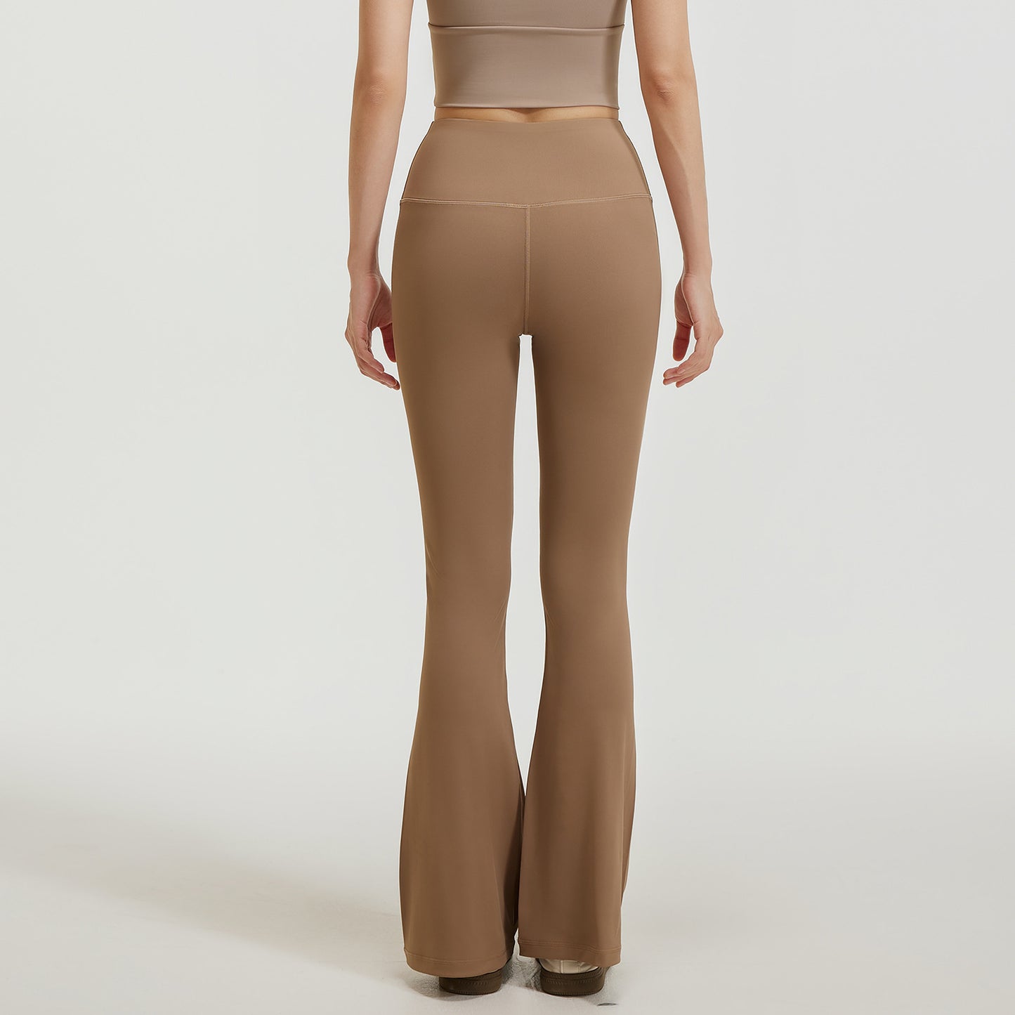 Flared Fitness And Pilates Workout Bell-bottom Pants For Women
