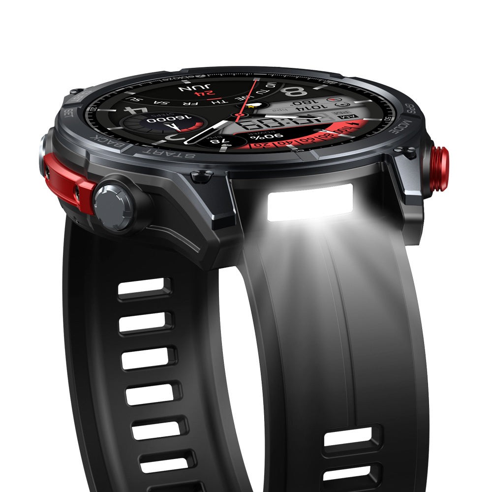 Smart Watch Movement Track Nightscape Lighting Flashlight Health Monitoring