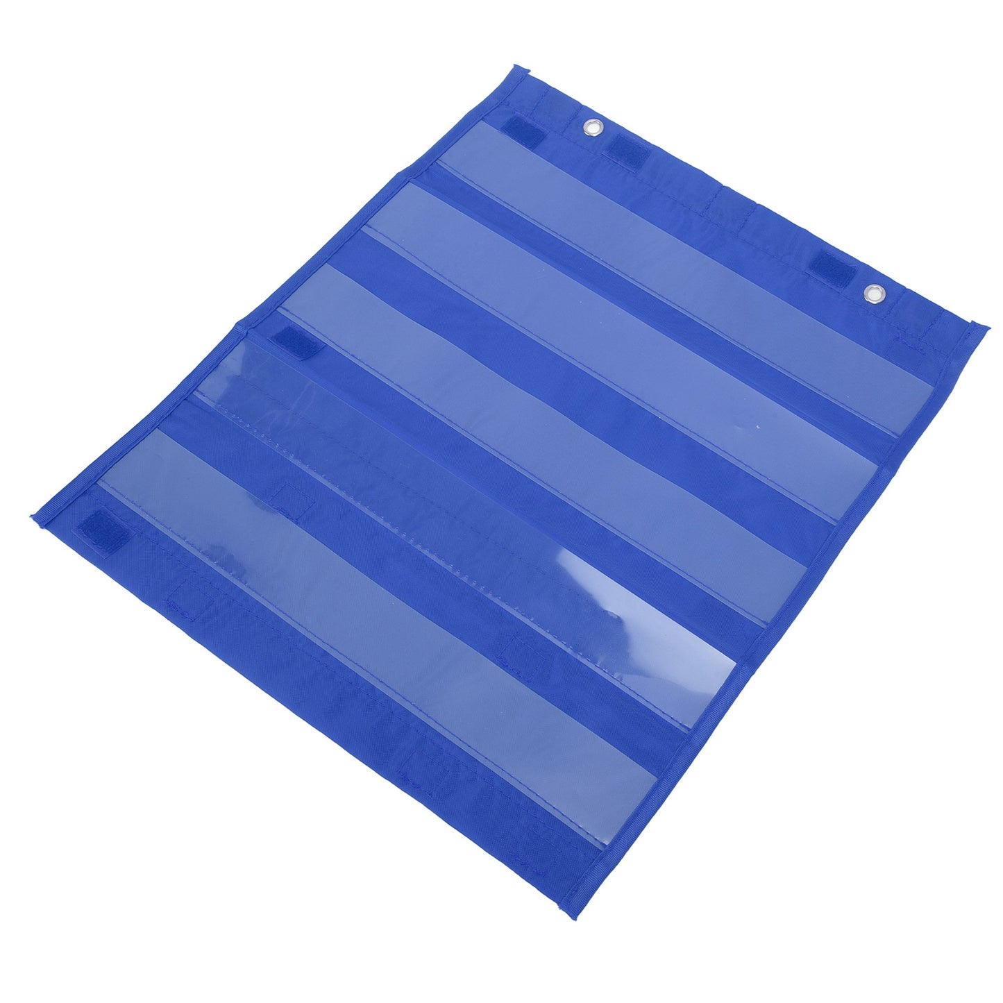 Magnetic Pocket Chart 5 Rows Transparent Schedule Pocket Chart For Home School Classroom Activities Blue