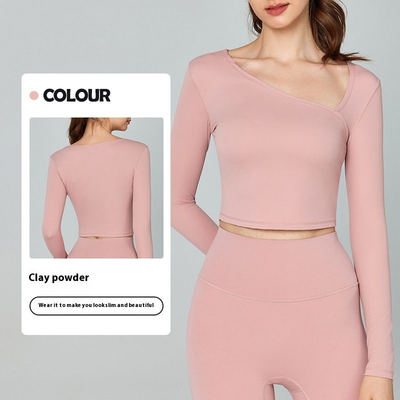 Women's Yoga Long-sleeved Bottoming Shirt