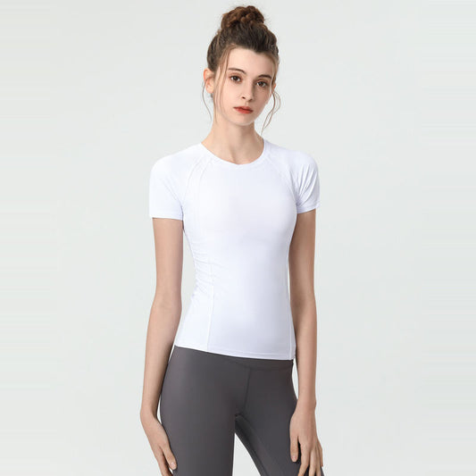 Women's Fashion Yoga Short Sleeve