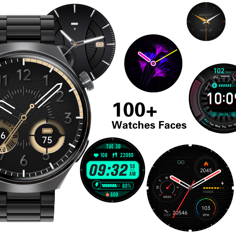 SENBONO V19 Business Men Smart Watch Answer Call Heart Rate Water Proof Sports Fitness Smartwatch Men